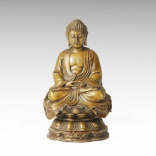 Buddha Bronze Sculpture Shakyamuni/Gautama Decor Brass Statue Tpfx-B92/B93